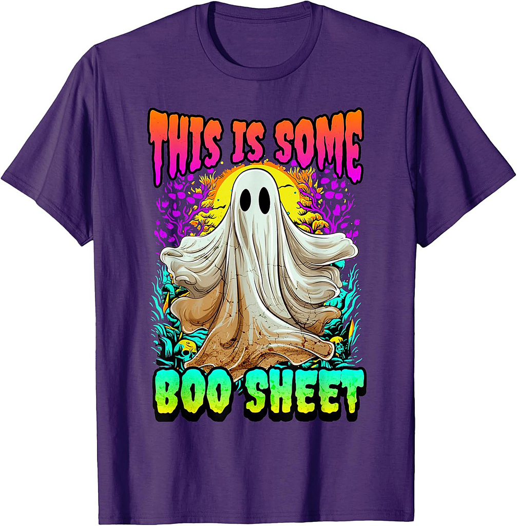 This Is Some Boo Sheet Tee Ghost Halloween Costume Men Women T-Shirt