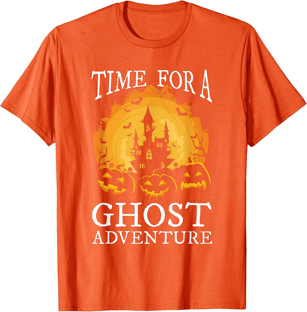 Time For A Ghost Adventure Halloween T-Shirt