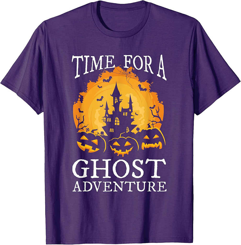 Time For A Ghost Adventure Halloween T-Shirt