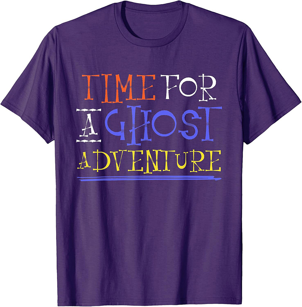 Time For A Ghost Adventure Halloween T-Shirt