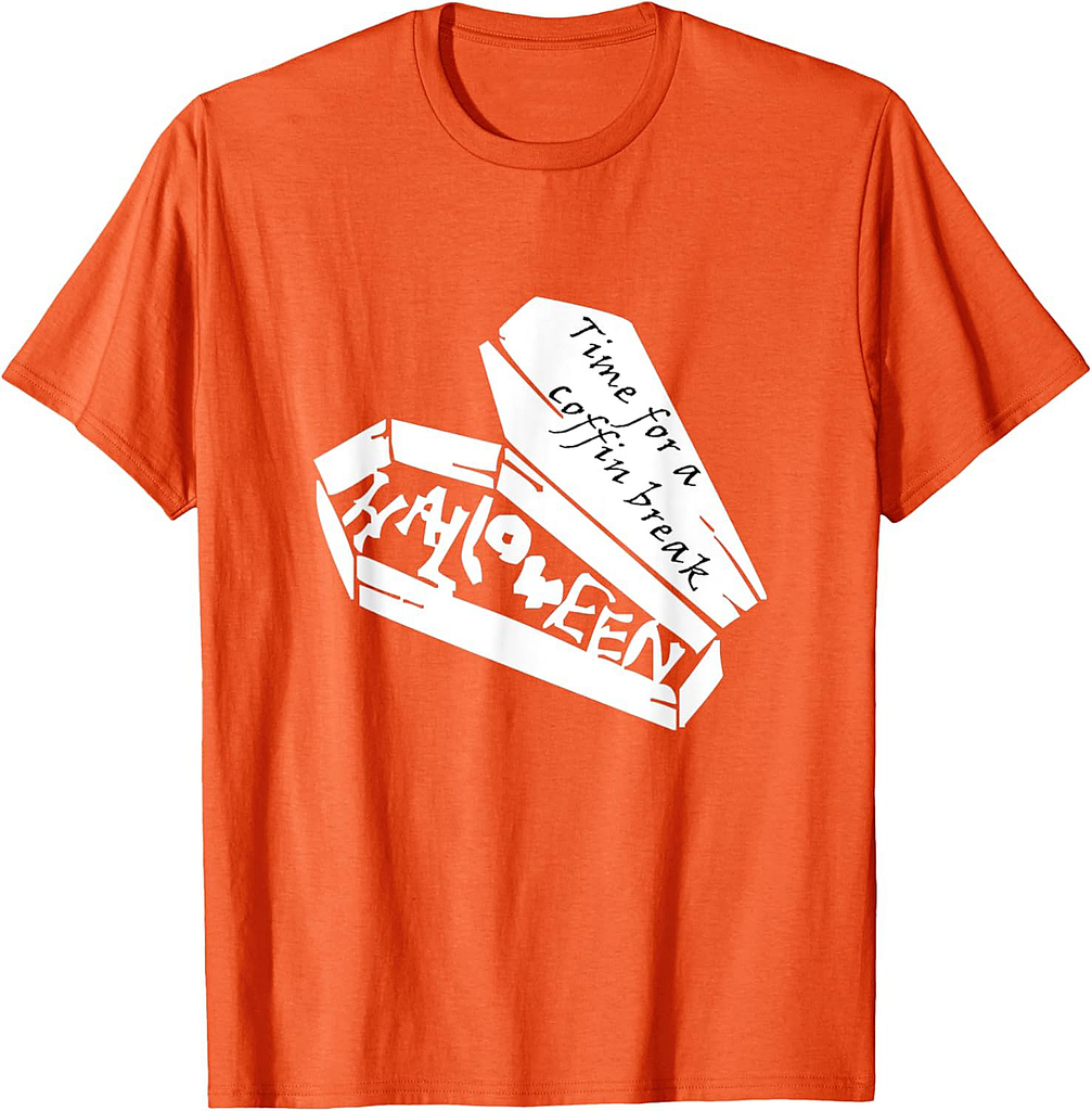 Time for a Coffin Break Halloween - Vampire Party Halloween T-Shirt