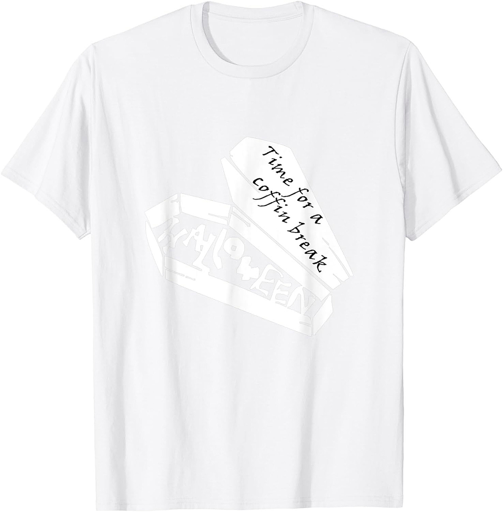 Time for a Coffin Break Halloween - Vampire Party Halloween T-Shirt