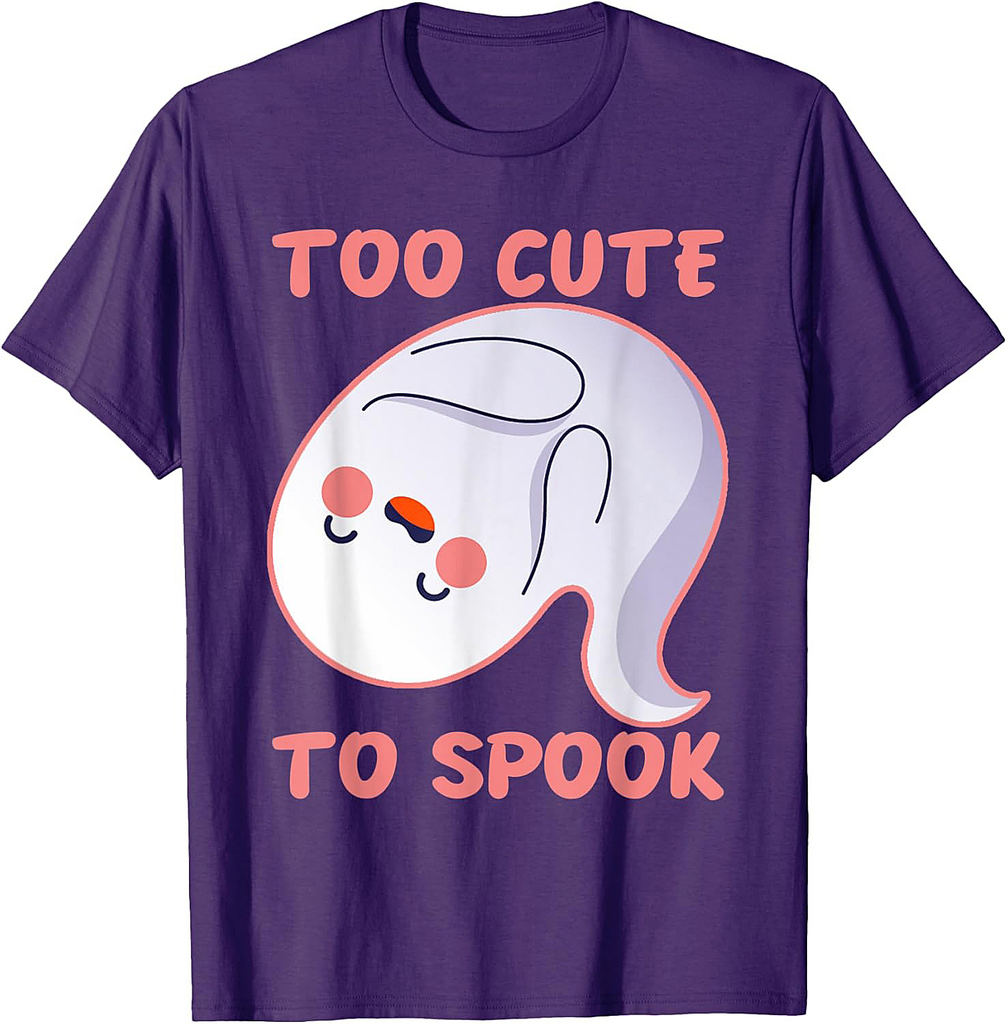 Too Cute To Spook Halloween T-Shirt