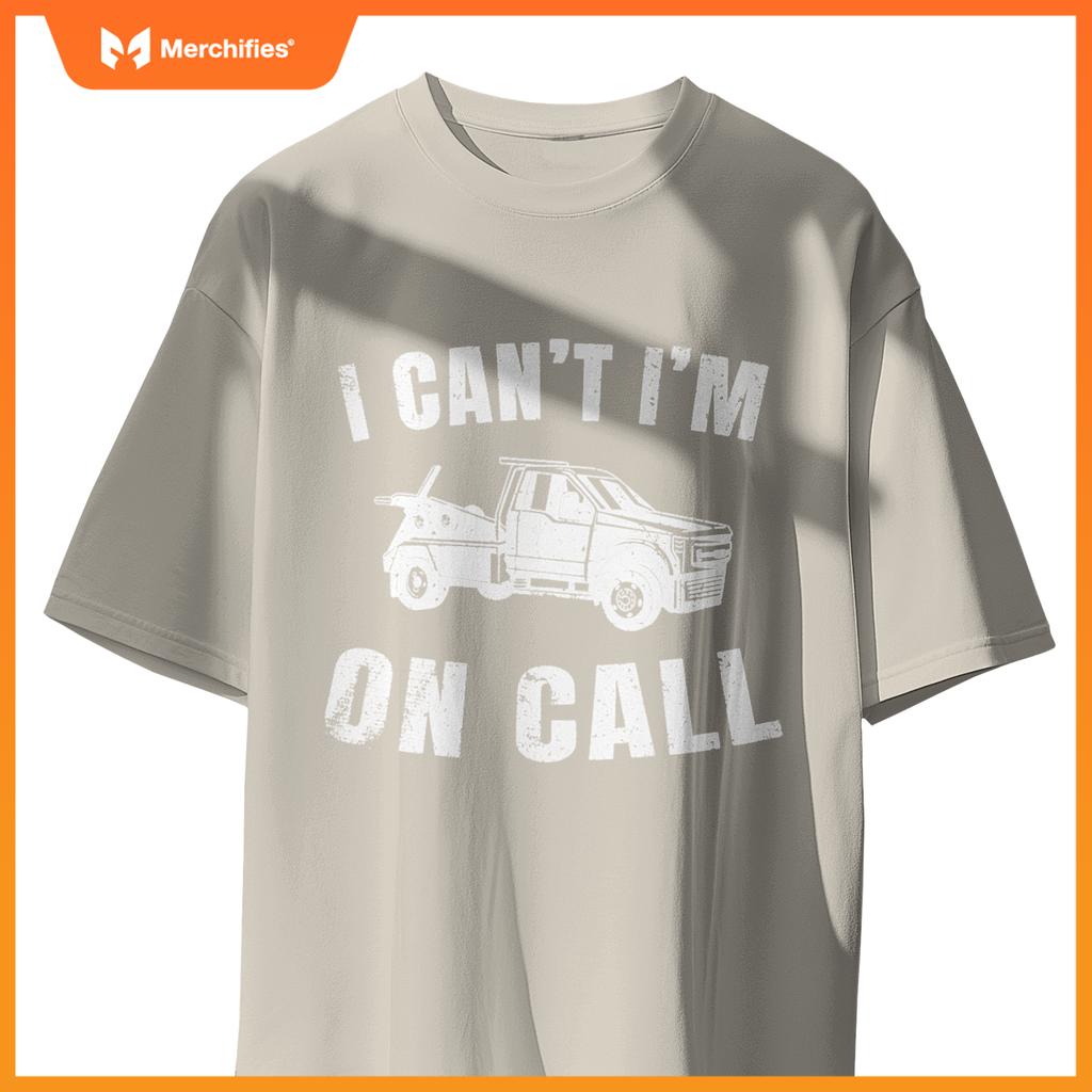 Tow Truck Driver Breakdown Lorry - Thin Yellow Line Trucker T-Shirt