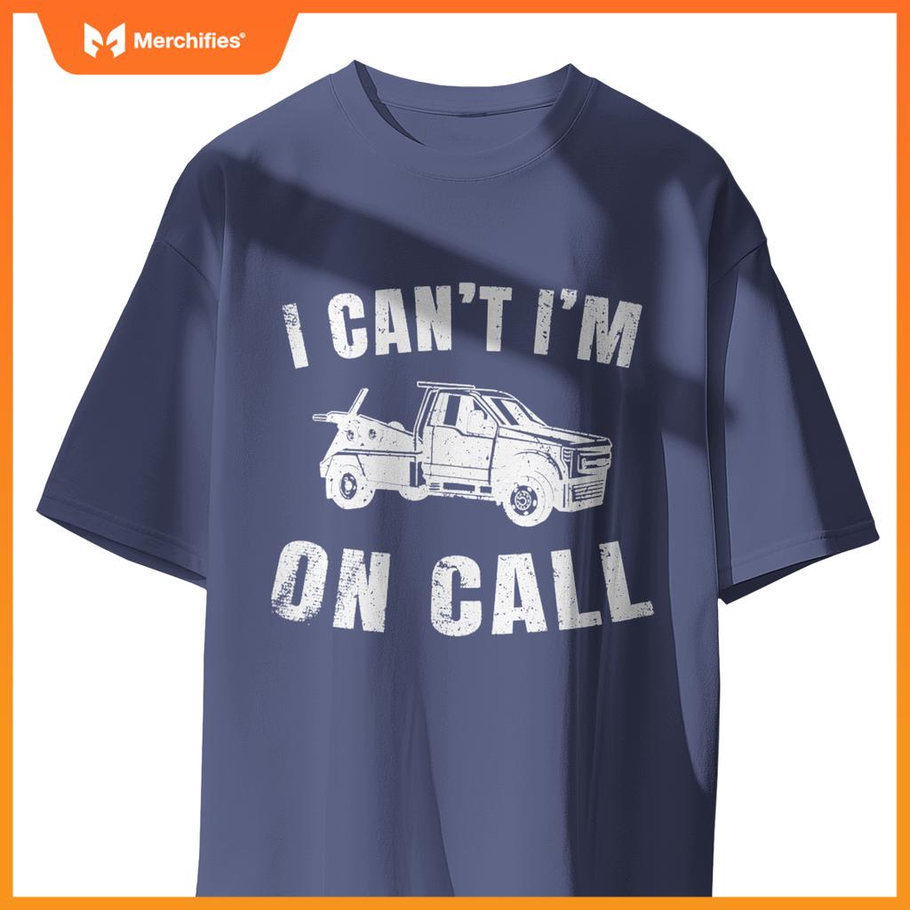 Tow Truck Driver Breakdown Lorry - Thin Yellow Line Trucker T-Shirt