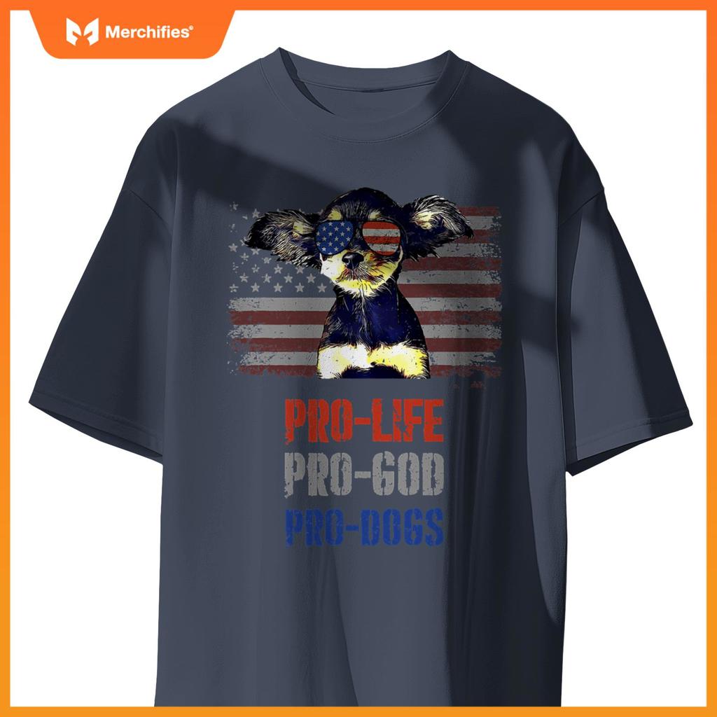 Toy Fox Terrier Pro Life Pro God Pro Dogs T-Shirt
