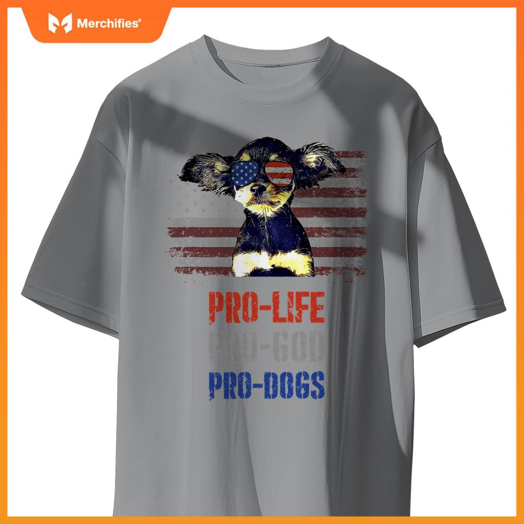 Toy Fox Terrier Pro Life Pro God Pro Dogs T-Shirt