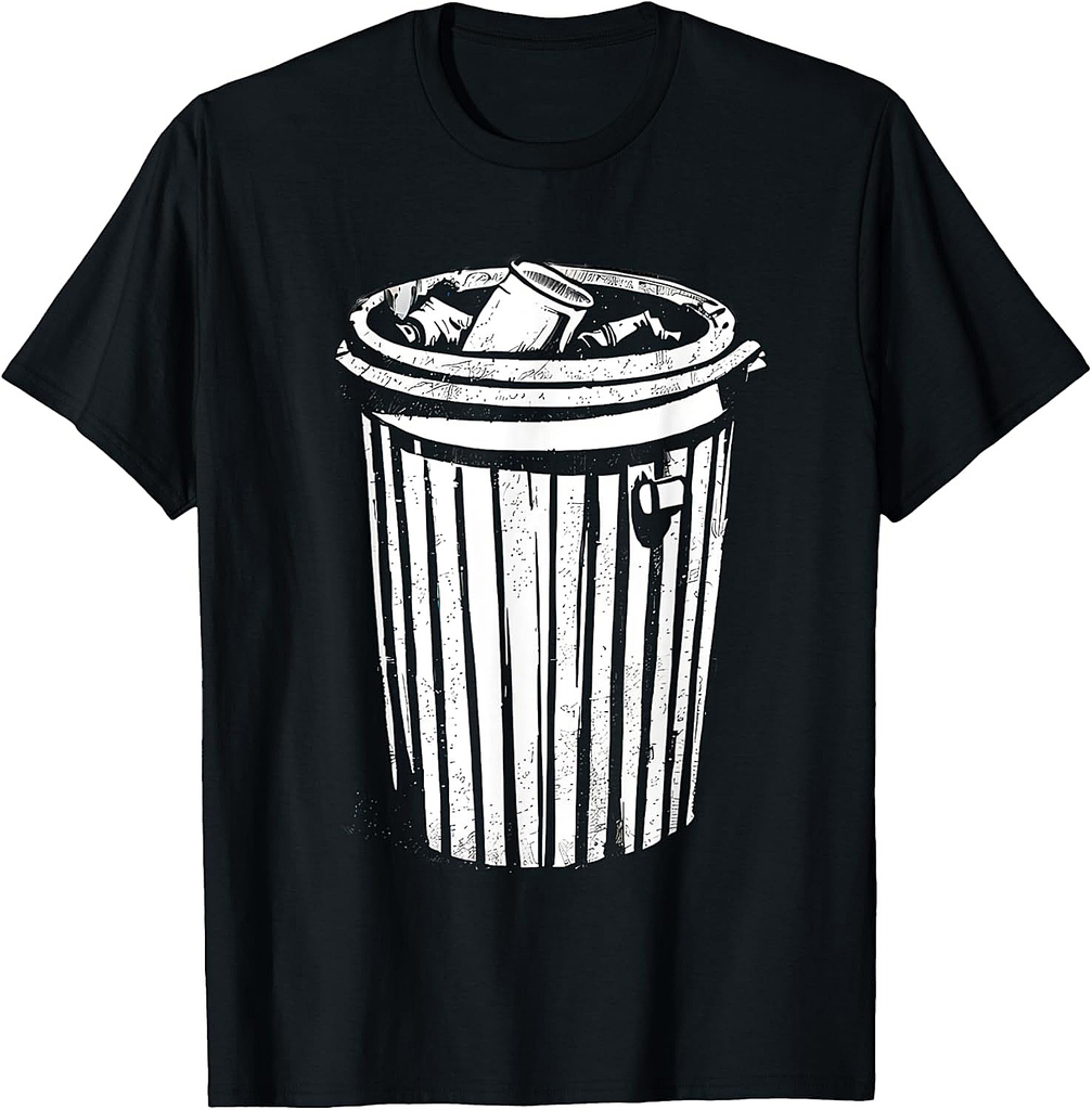 Trash Can Halloween Costume Garbage Can Trashcan Costume T-Shirt