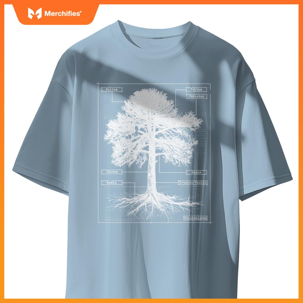 Tree Anatomy Biologist Educational Nature Science Tree Lover