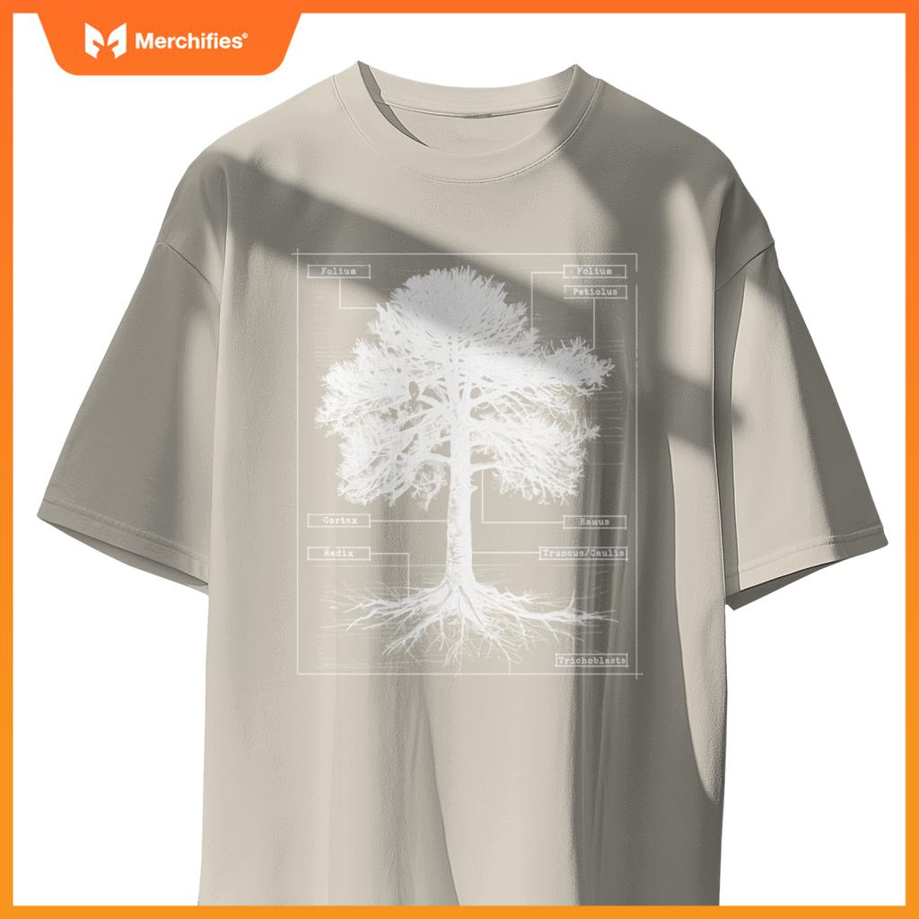 Tree Anatomy Biologist Educational Nature Science Tree Lover