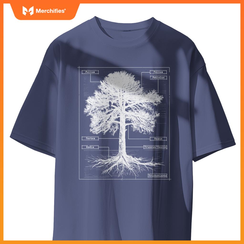 Tree Anatomy Biologist Educational Nature Science Tree Lover