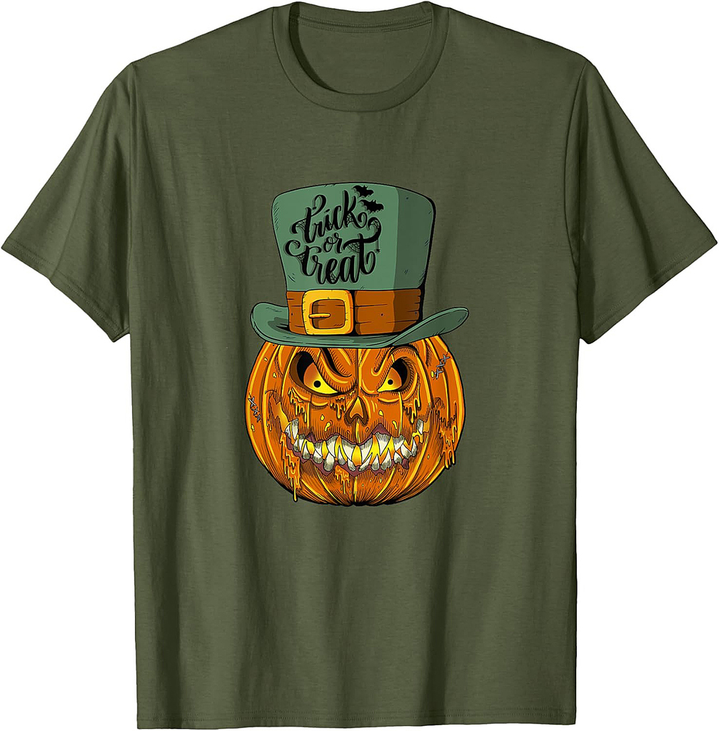 Trick Or Treat Halloween Pumpkin T-Shirt