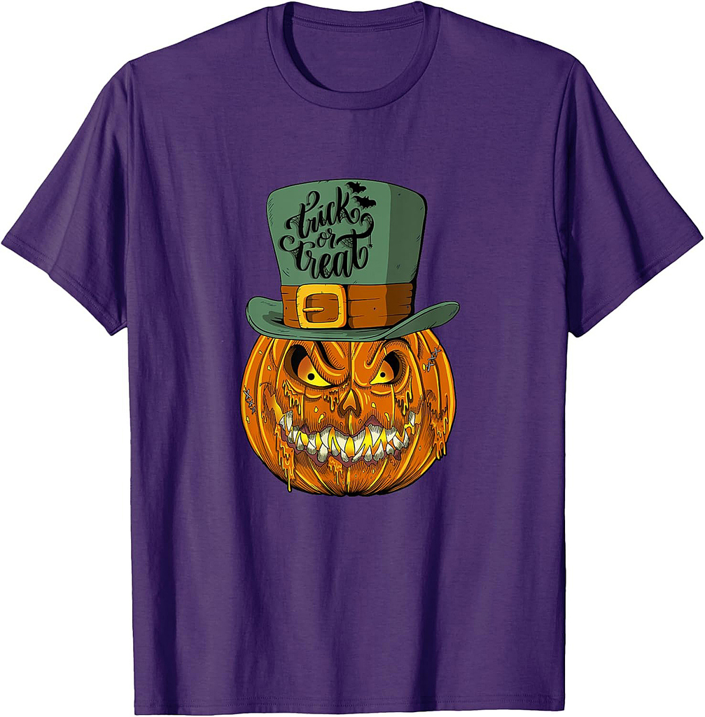 Trick Or Treat Halloween Pumpkin T-Shirt