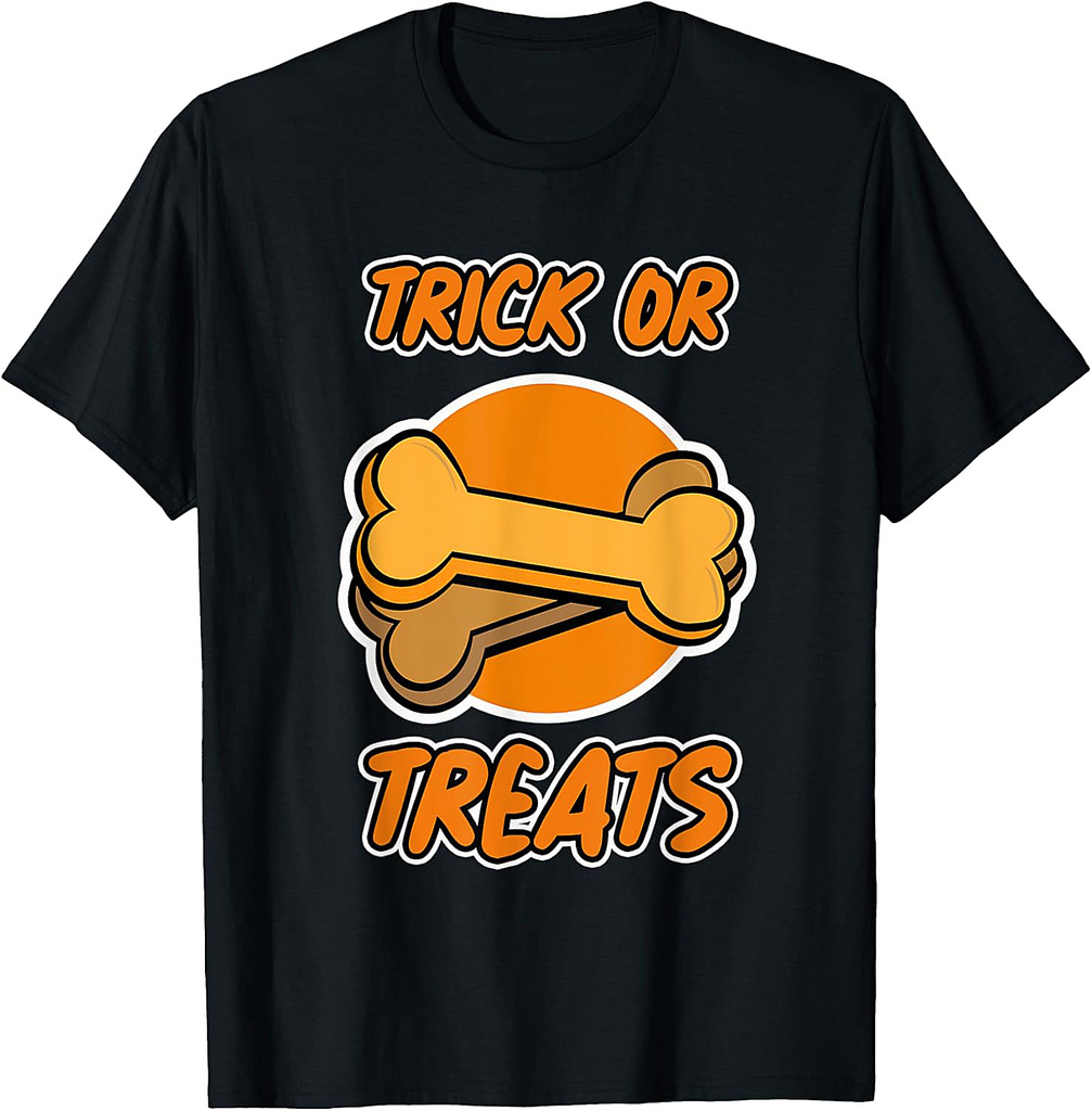 Trick or Treats for Dog Lover - Dog Halloween T-Shirt