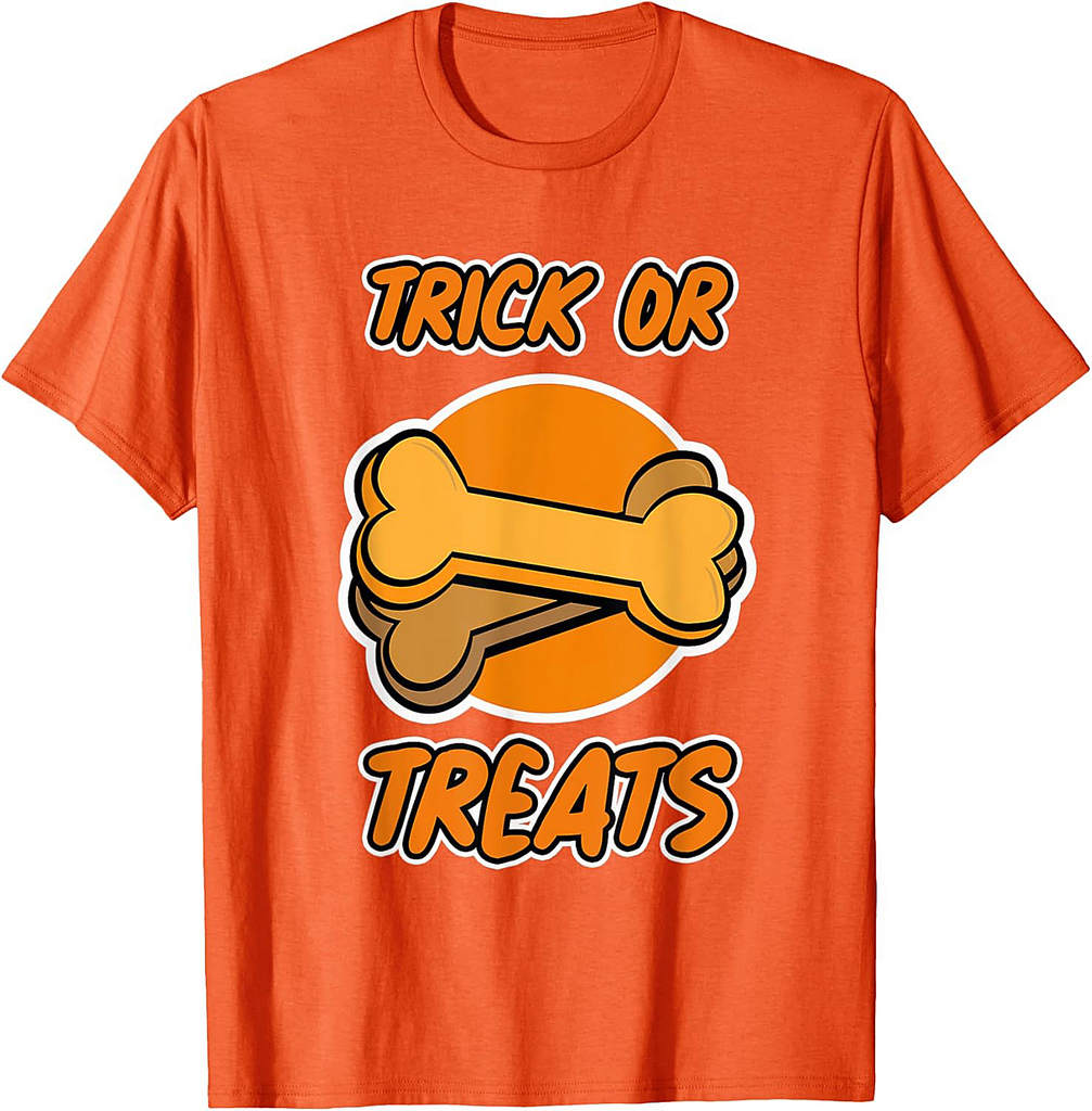 Trick or Treats for Dog Lover - Dog Halloween T-Shirt