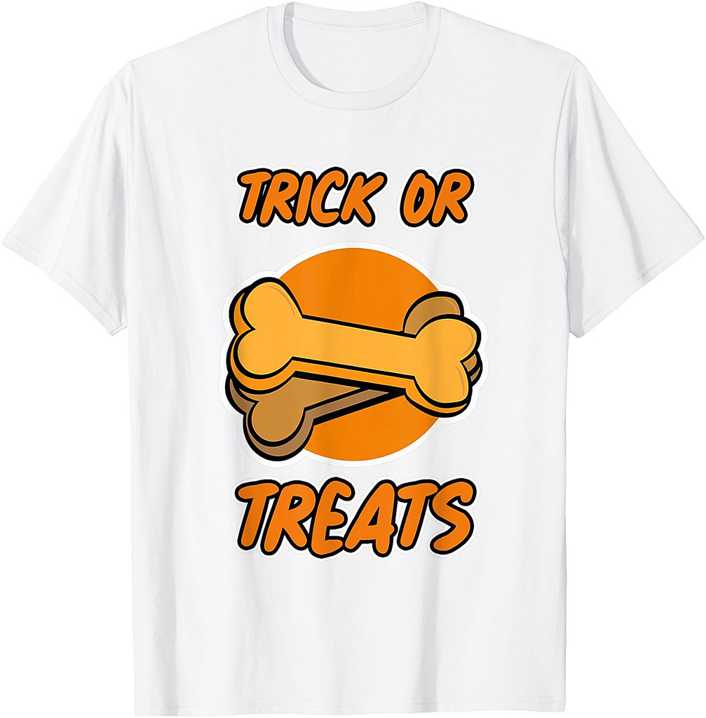 Trick or Treats for Dog Lover - Dog Halloween T-Shirt