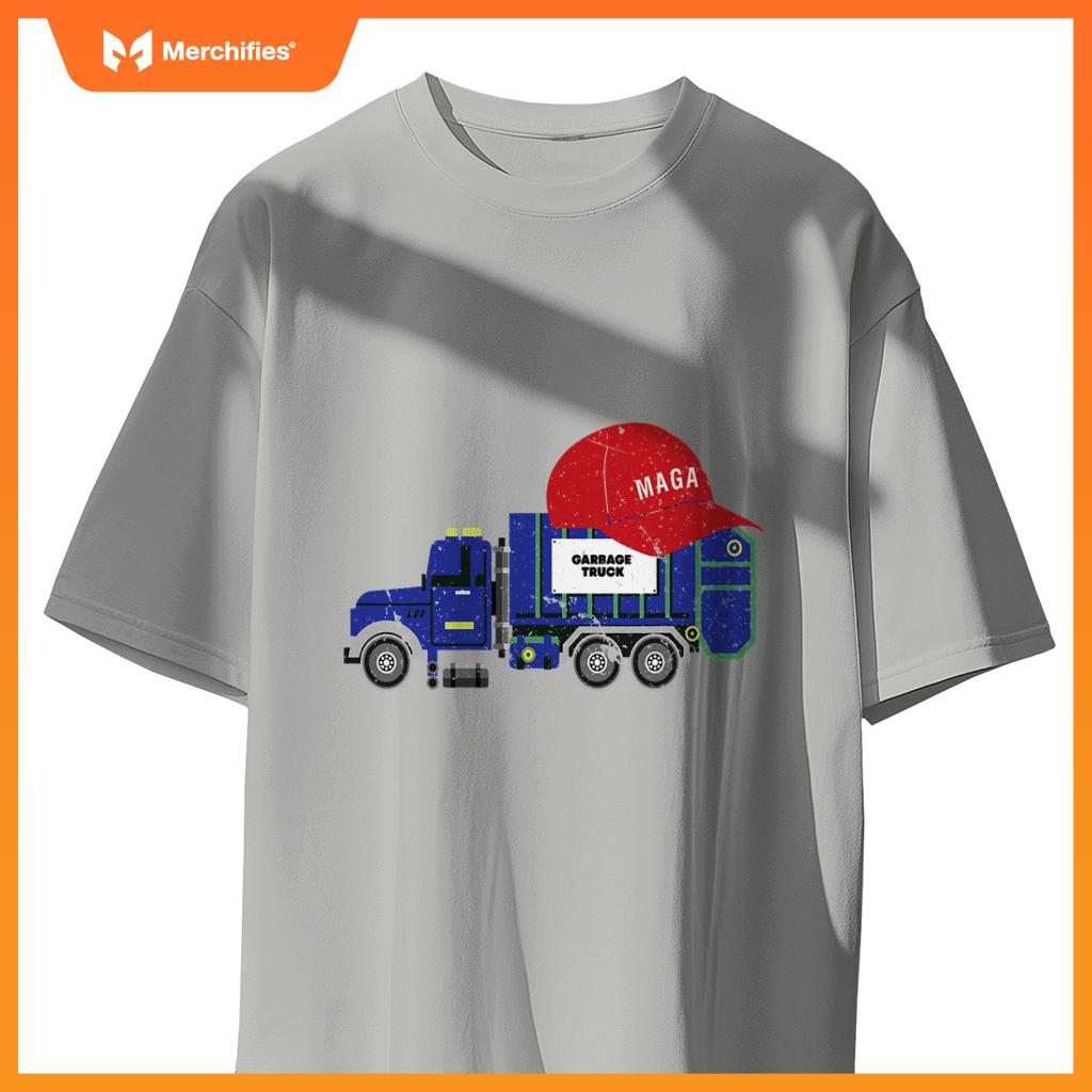 Trump Garbage Truck  Garbage For Trump Tees T-Shirt