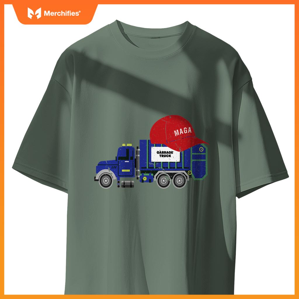 Trump Garbage Truck  Garbage For Trump Tees T-Shirt