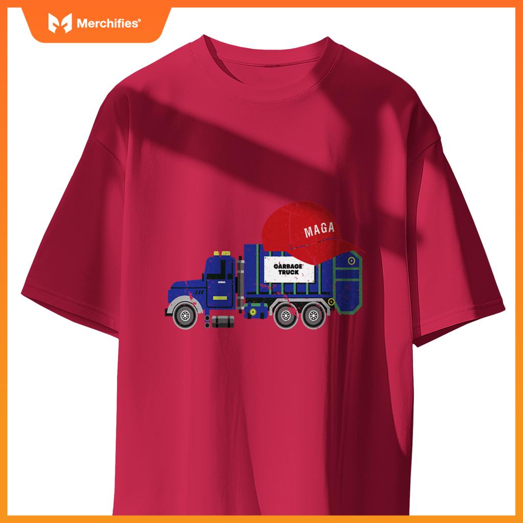 Trump Garbage Truck  Garbage For Trump Tees T-Shirt