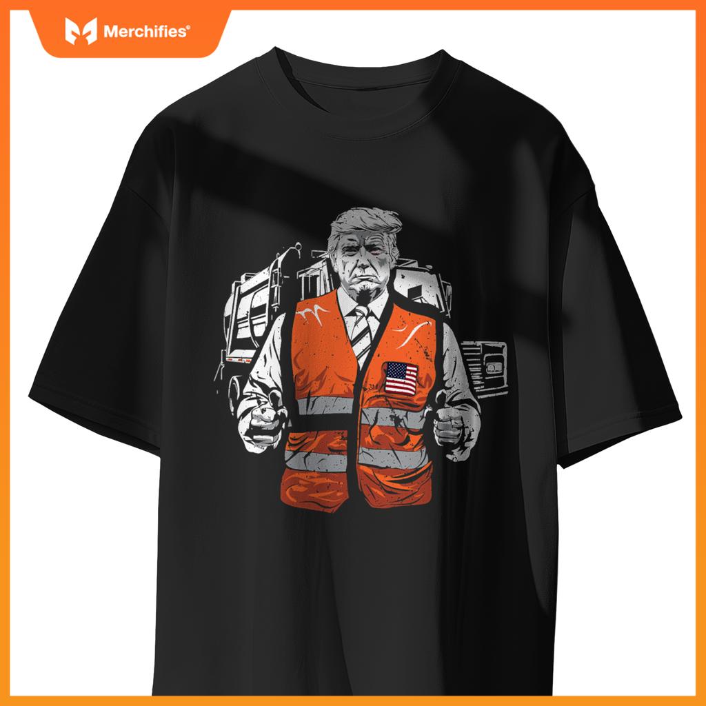 Trump Garbage Truck Vest T-Shirt