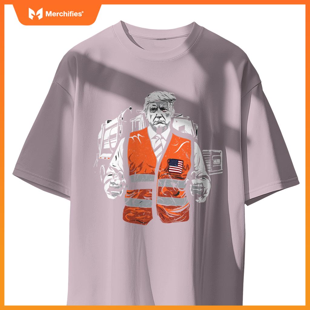 Trump Garbage Truck Vest T-Shirt