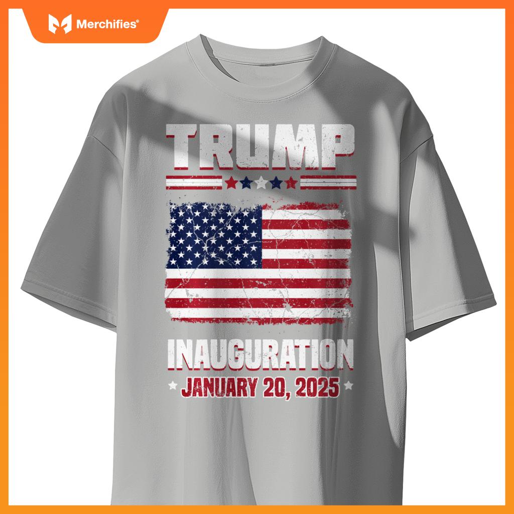 Trump Inauguration January 20, 2025 Historic Patriotic T-Shirt