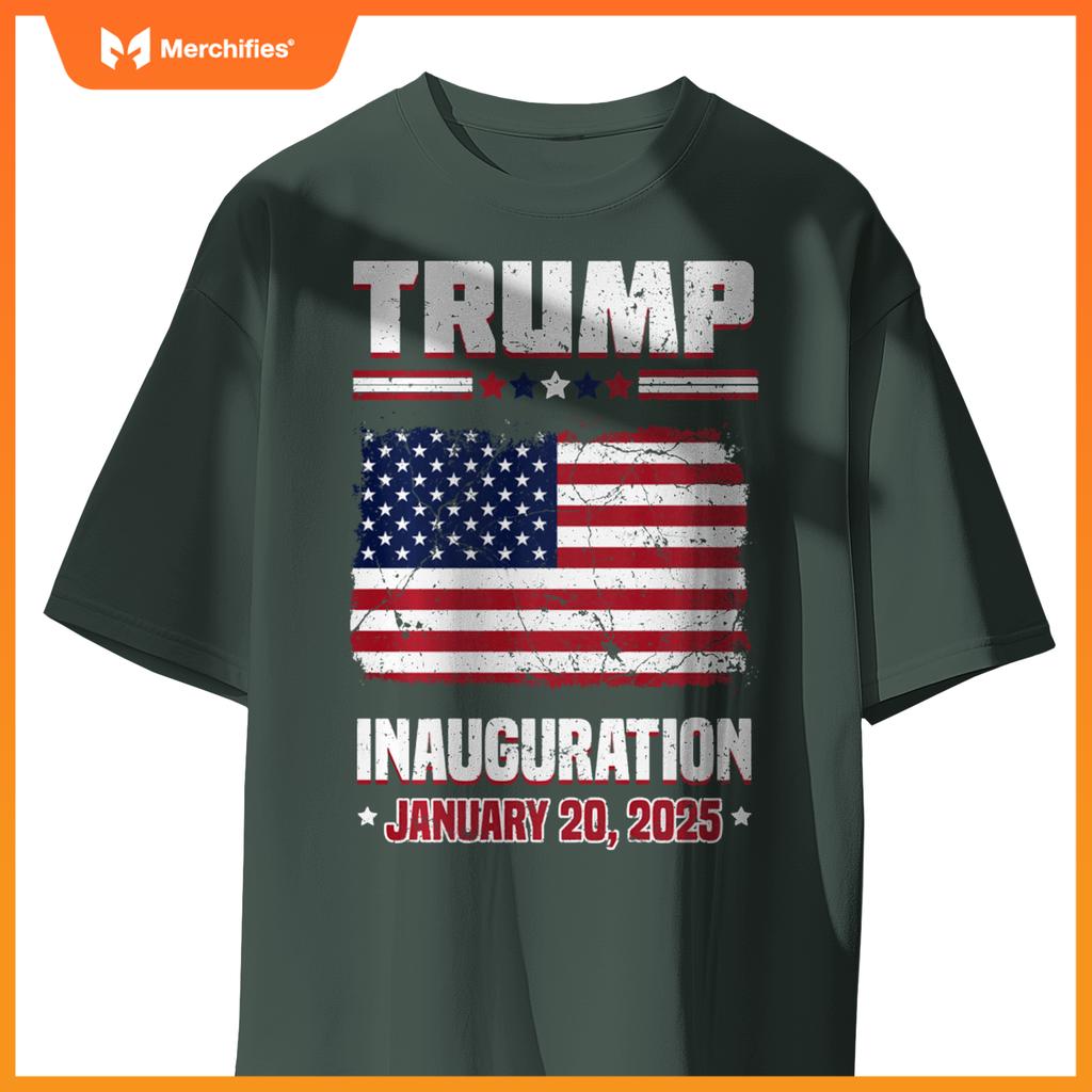 Trump Inauguration January 20, 2025 Historic Patriotic T-Shirt