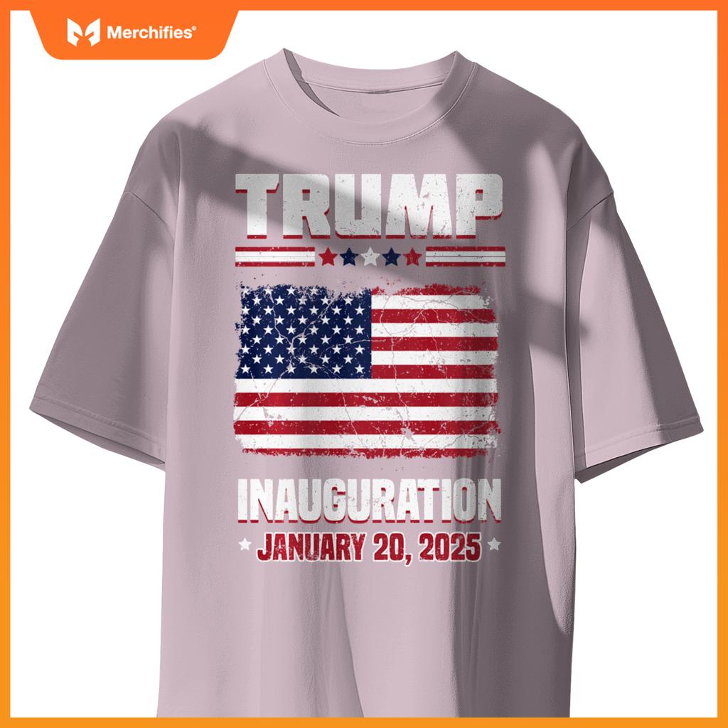 Trump Inauguration January 20, 2025 Historic Patriotic T-Shirt