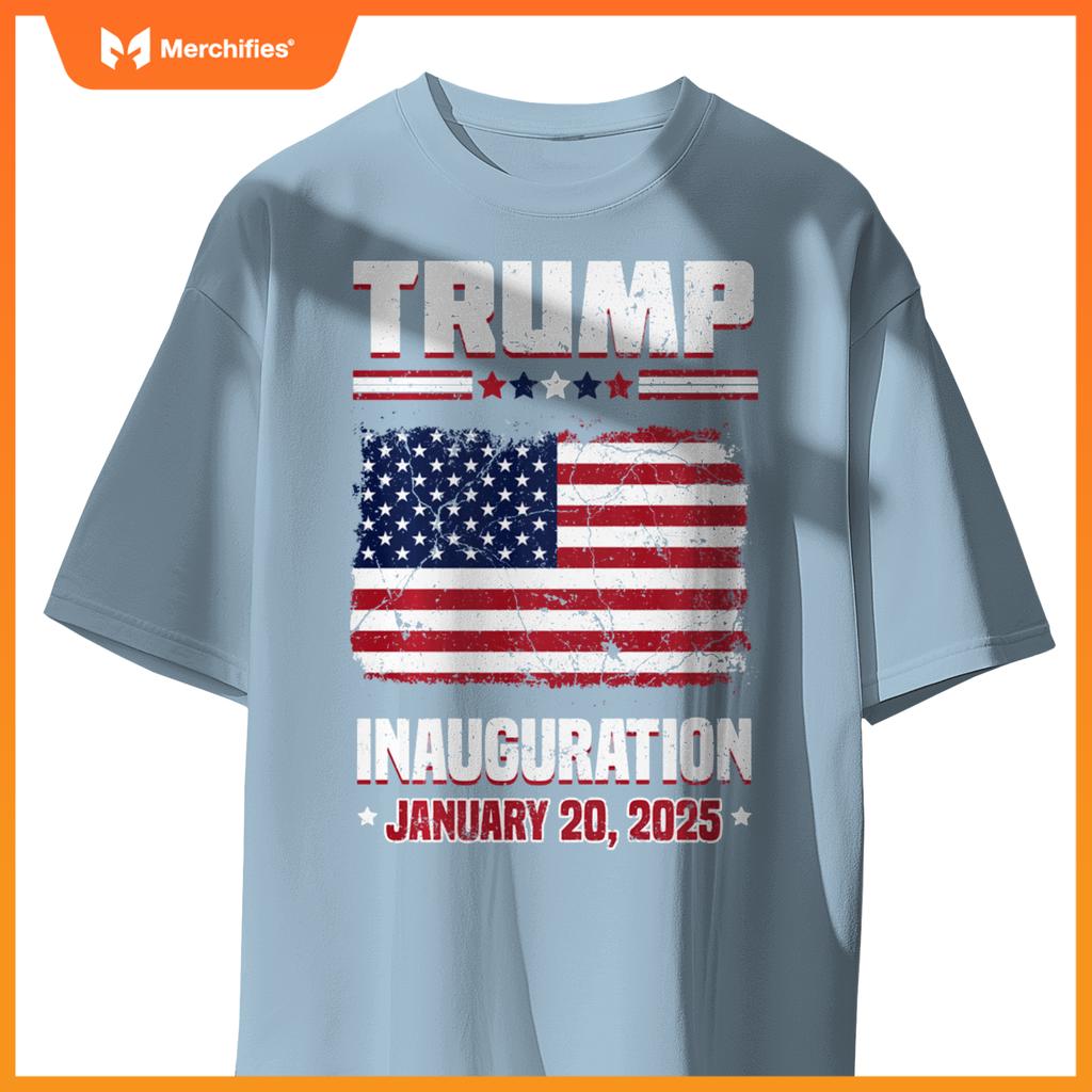 Trump Inauguration January 20, 2025 Historic Patriotic T-Shirt