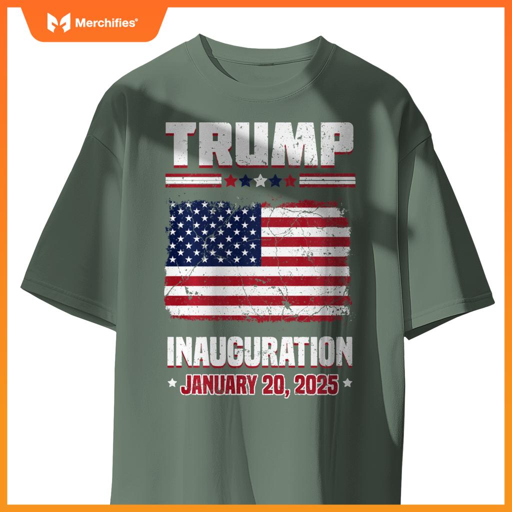 Trump Inauguration January 20, 2025 Historic Patriotic T-Shirt