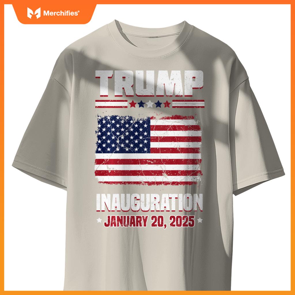 Trump Inauguration January 20, 2025 Historic Patriotic T-Shirt