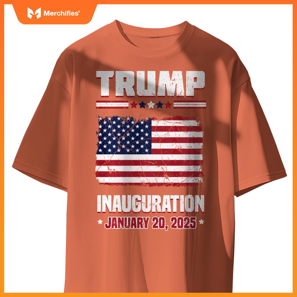 Trump Inauguration January 20, 2025 Historic Patriotic T-Shirt