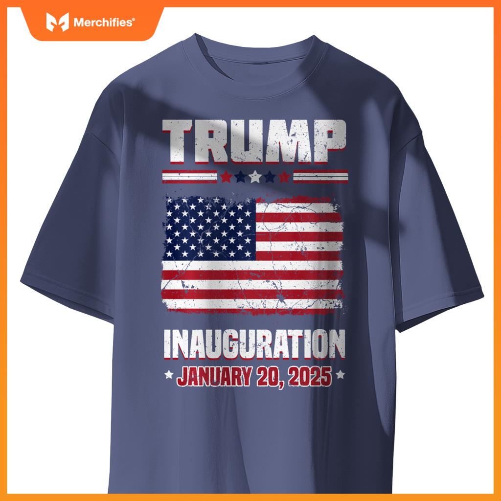 Trump Inauguration January 20, 2025 Historic Patriotic T-Shirt