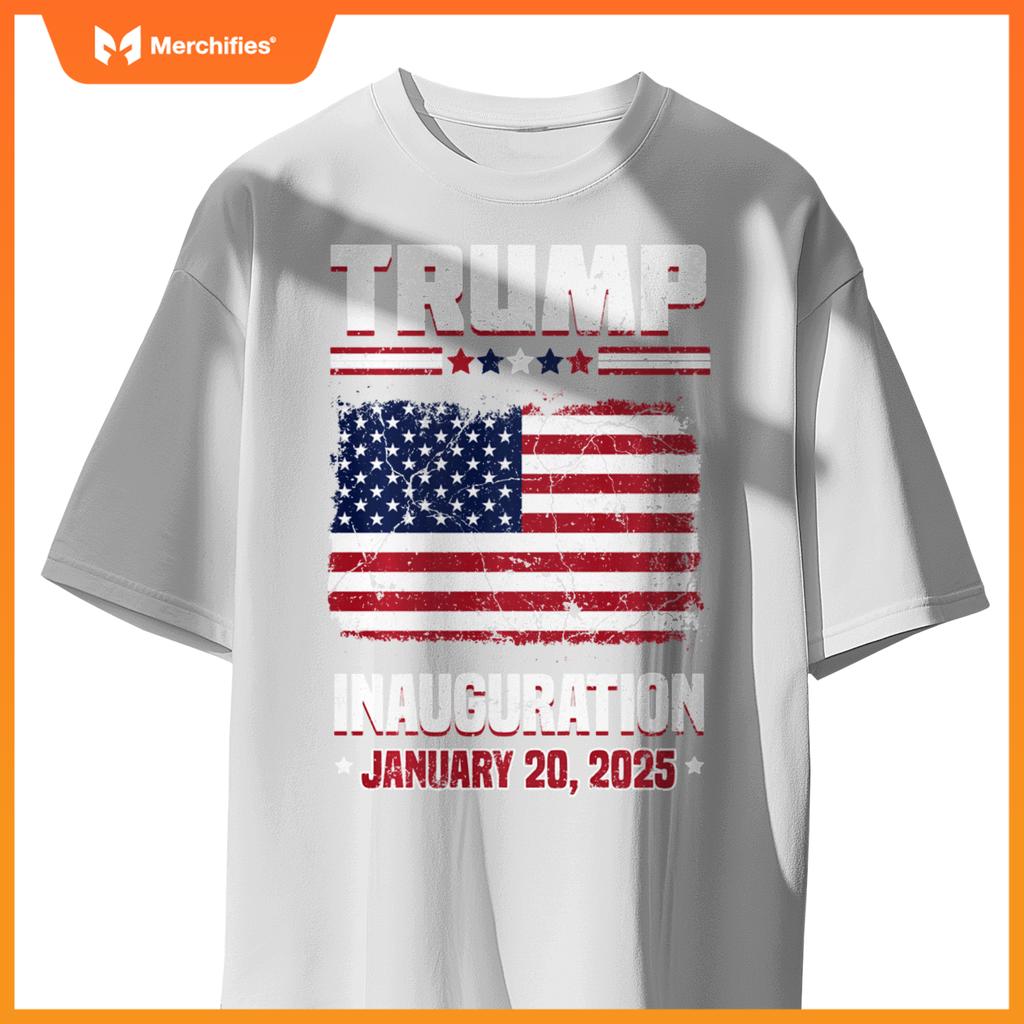 Trump Inauguration January 20, 2025 Historic Patriotic T-Shirt