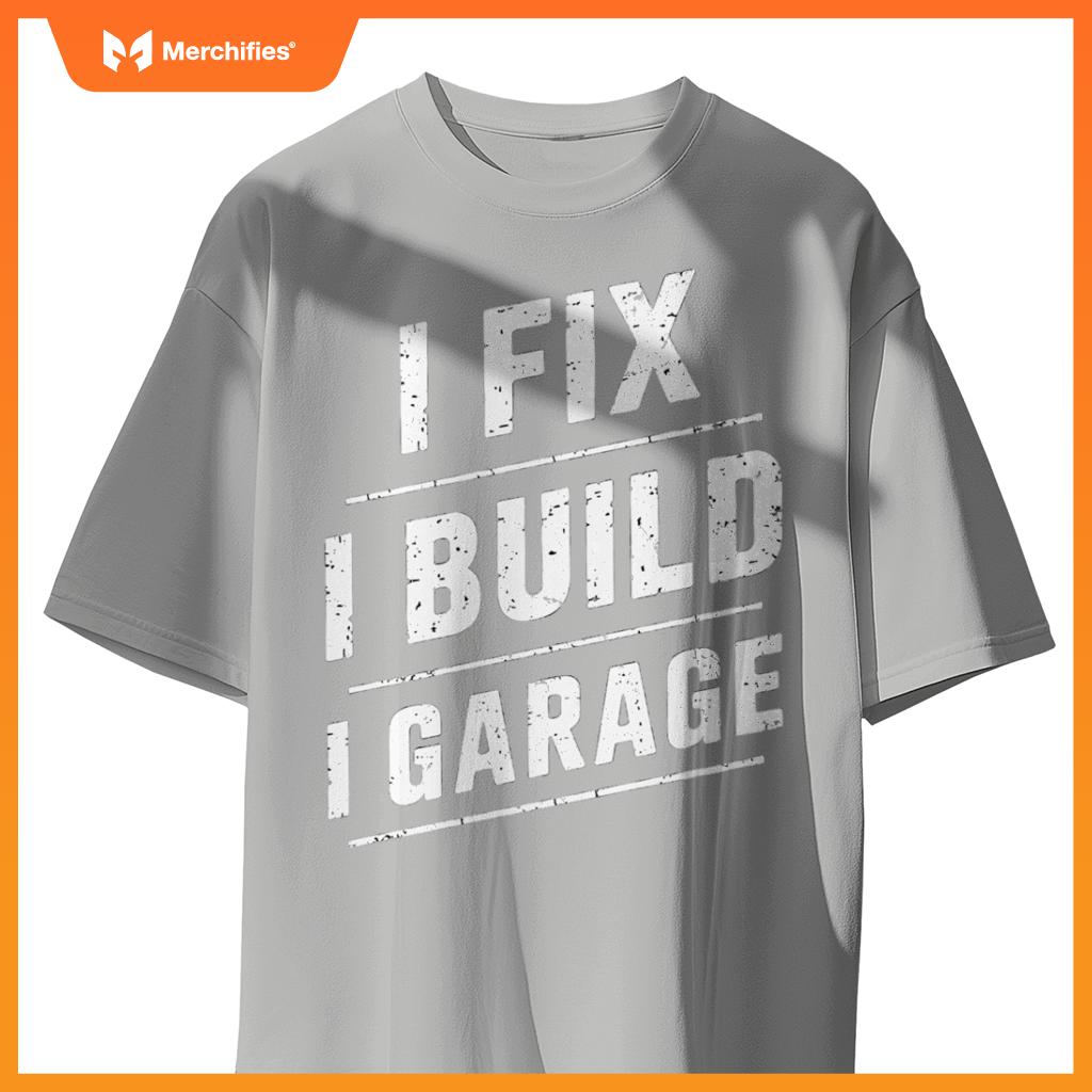 Tuners Mechanics Garage Life And Auto Car Guys Mechanic T-Shirt