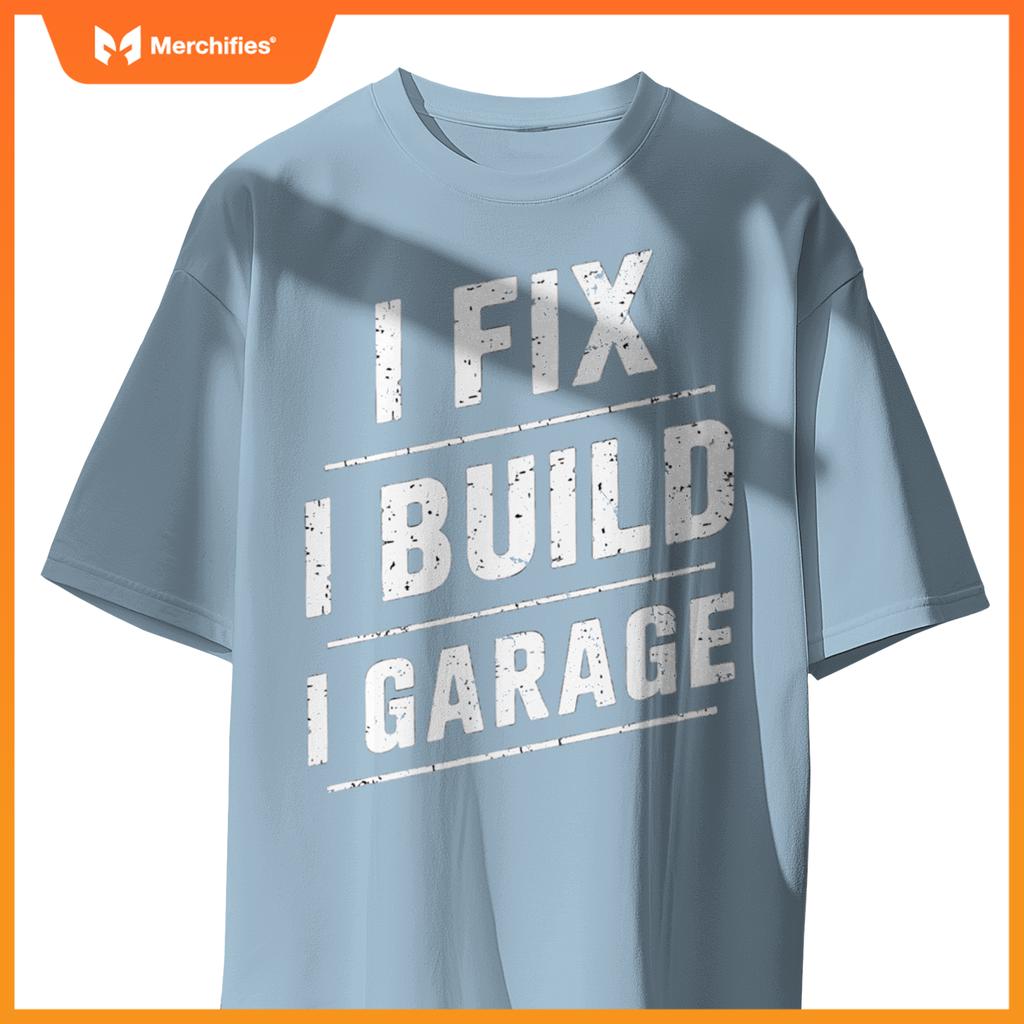 Tuners Mechanics Garage Life And Auto Car Guys Mechanic T-Shirt