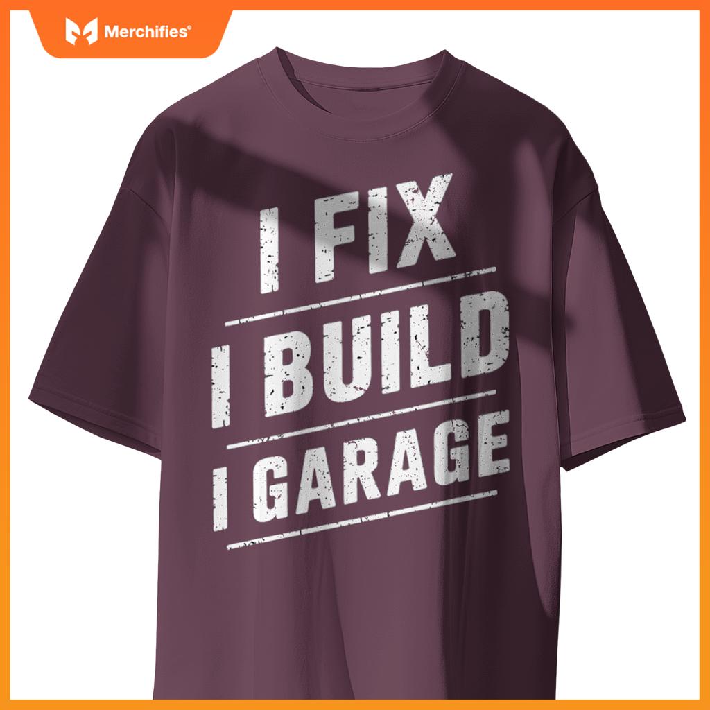Tuners Mechanics Garage Life And Auto Car Guys Mechanic T-Shirt