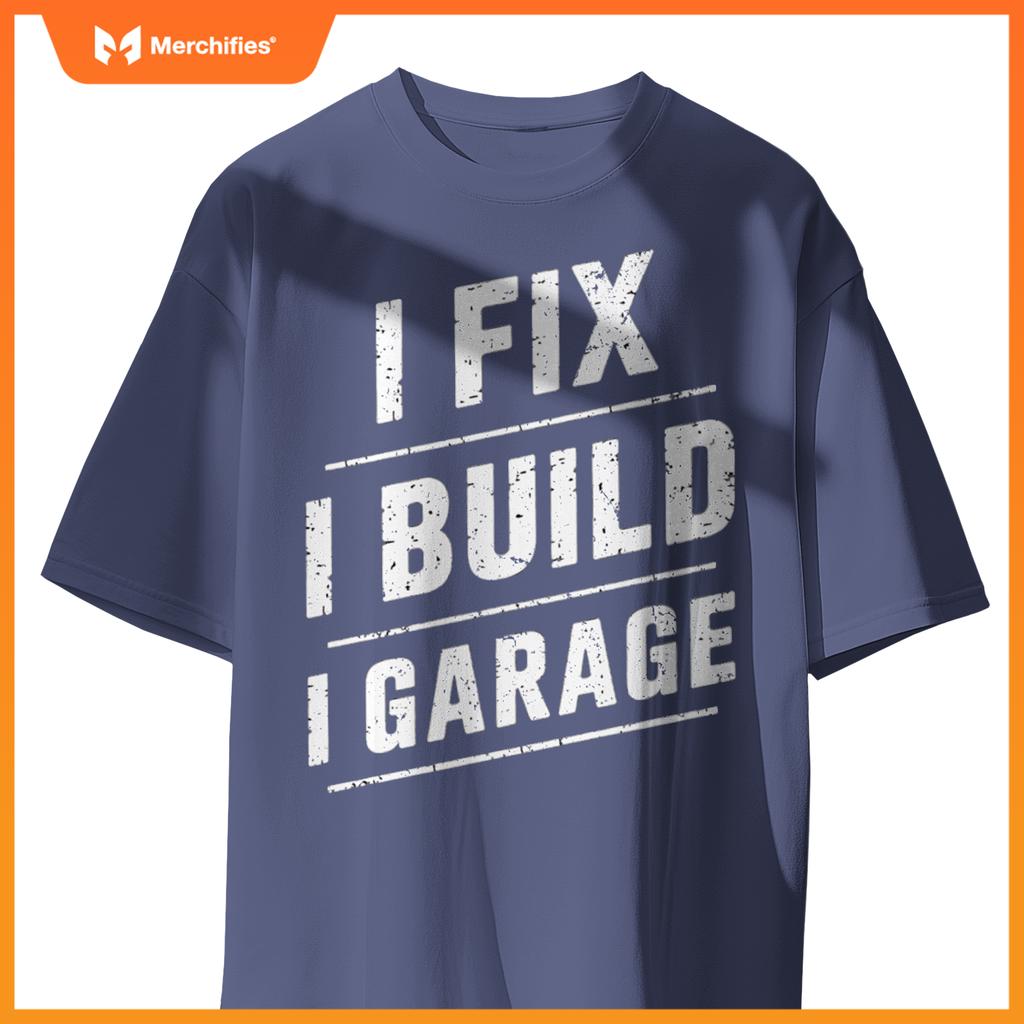 Tuners Mechanics Garage Life And Auto Car Guys Mechanic T-Shirt