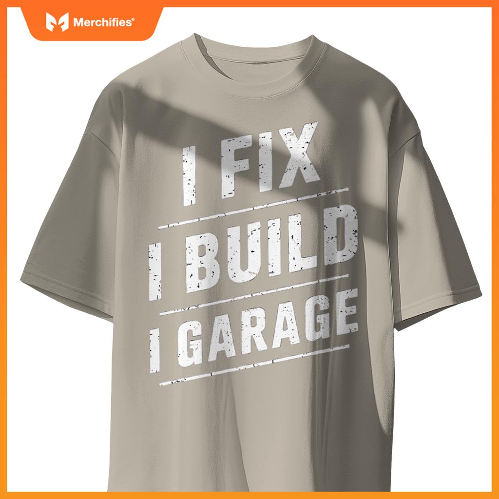 Tuners Mechanics Garage Life And Auto Car Guys Mechanic T-Shirt