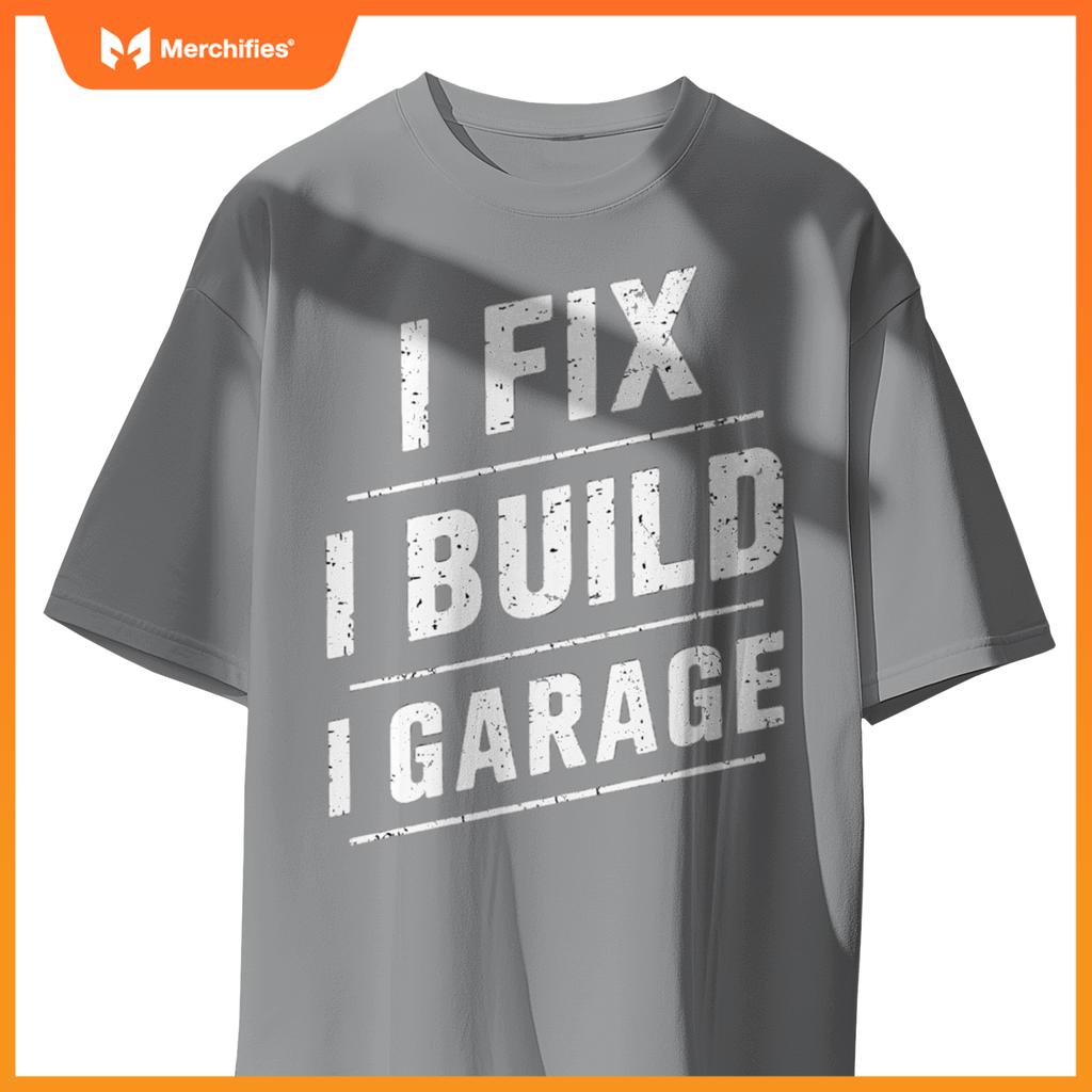 Tuners Mechanics Garage Life And Auto Car Guys Mechanic T-Shirt