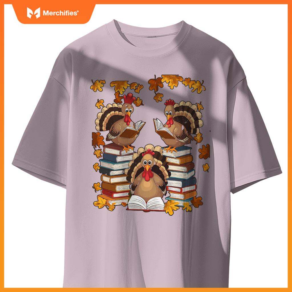 Turkey Reading Books Fall Thanksgiving Teacher Book Lovers