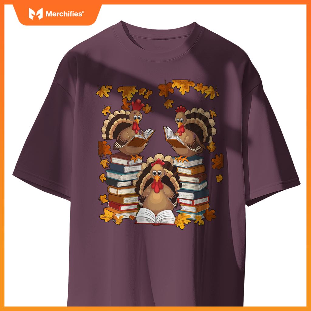 Turkey Reading Books Fall Thanksgiving Teacher Book Lovers