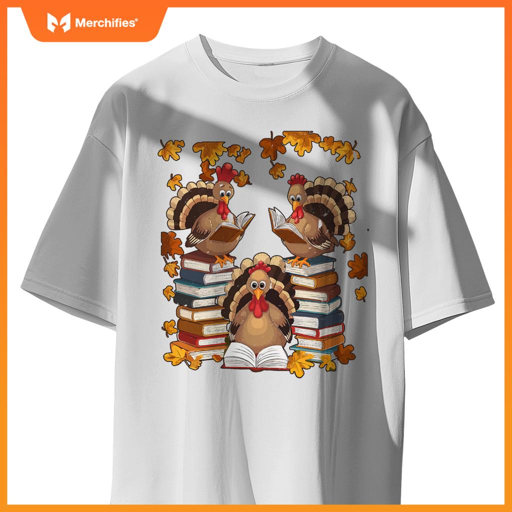 Turkey Reading Books Fall Thanksgiving Teacher Book Lovers