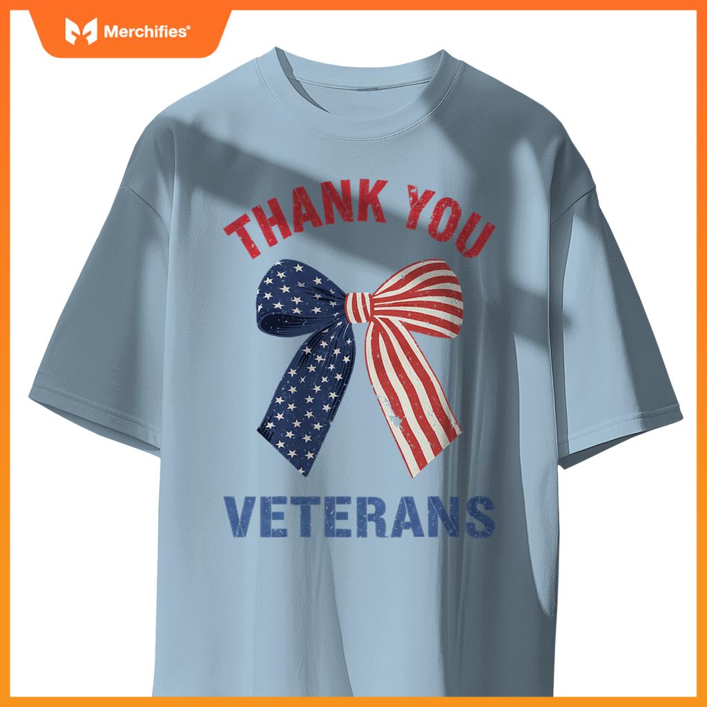 US Veterans Day Gifts Thank You Veterans Patriotic Soldier T-Shirt