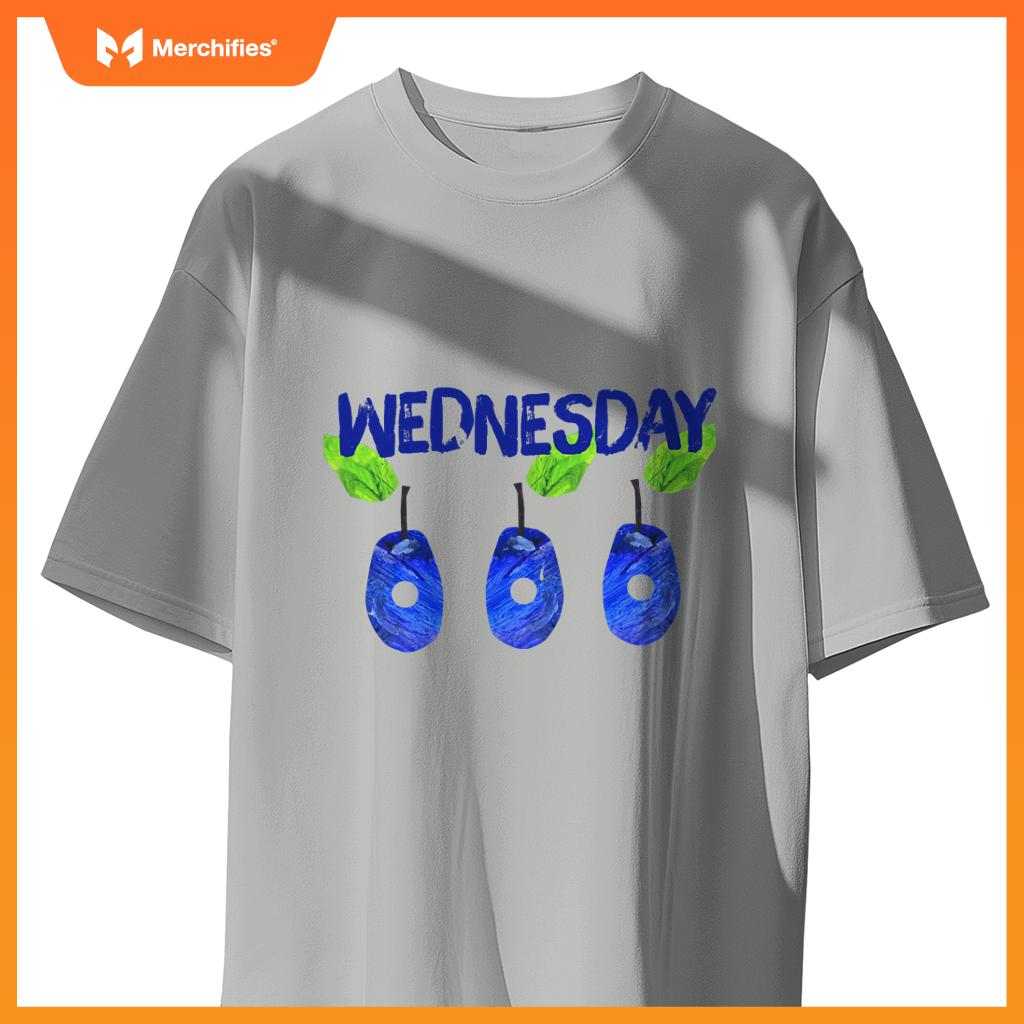 Very Hungry Caterpillar Wednesday Fruits Birthday Teacher T-Shirt