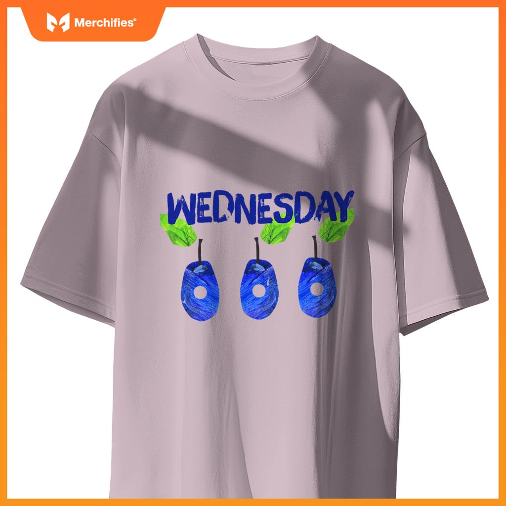Very Hungry Caterpillar Wednesday Fruits Birthday Teacher T-Shirt