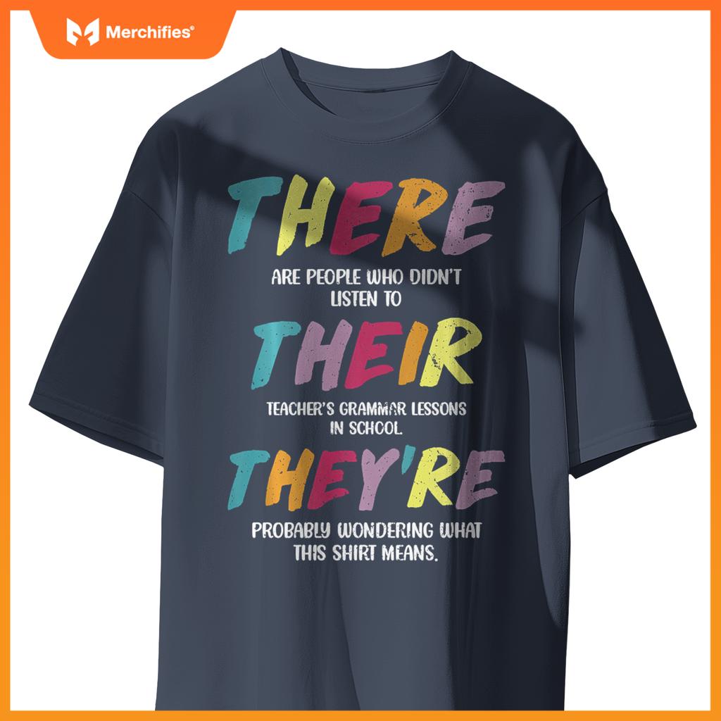 Vintage Grammar Police Retro Funny English Teacher