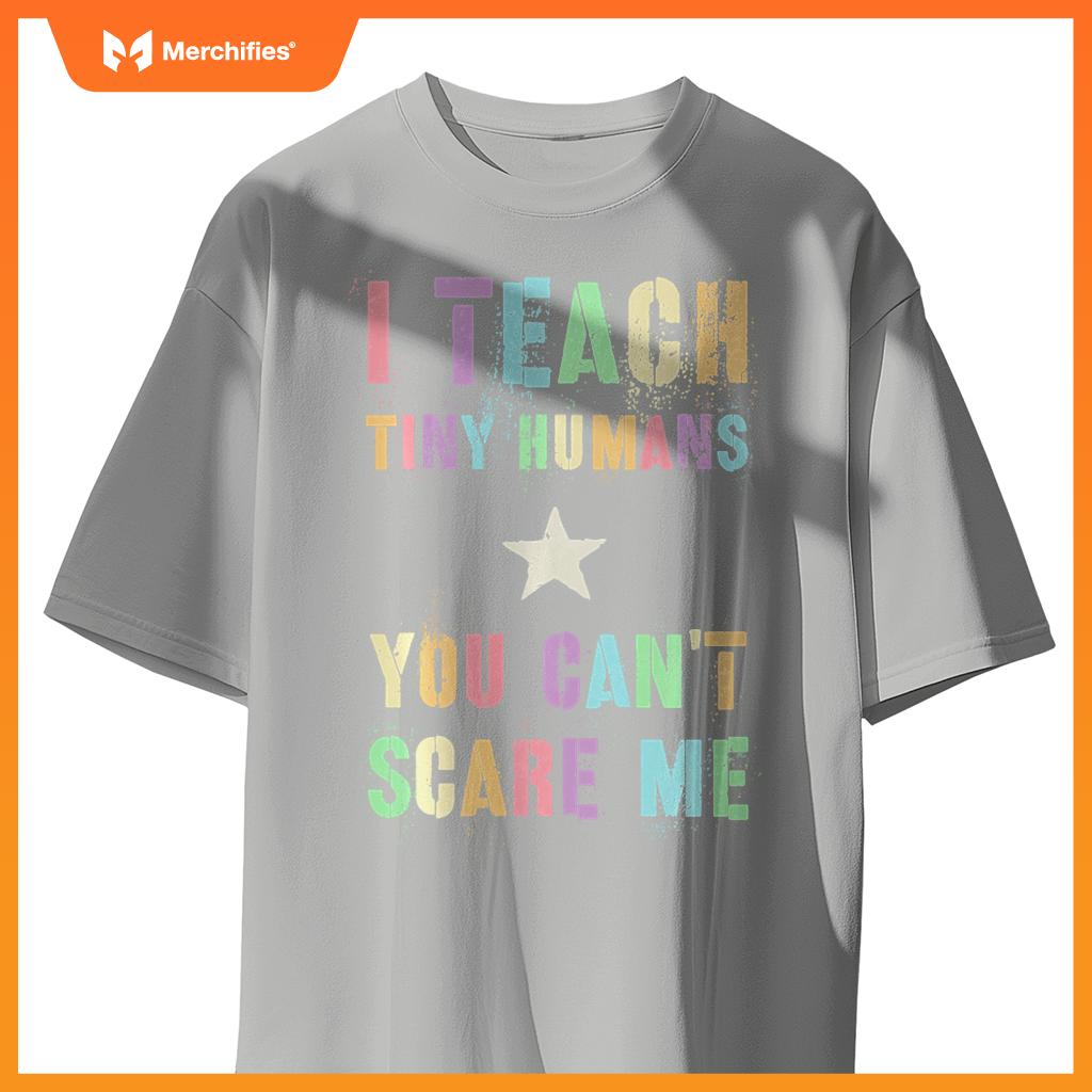 Vintage I TEACH TINY HUMANS Teacher My Superpower Love Pre-K