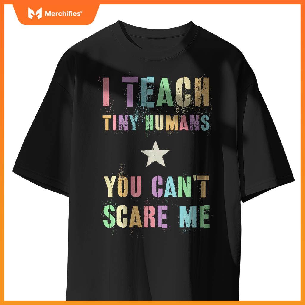 Vintage I TEACH TINY HUMANS Teacher My Superpower Love Pre-K