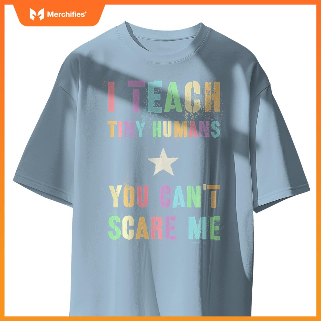 Vintage I TEACH TINY HUMANS Teacher My Superpower Love Pre-K